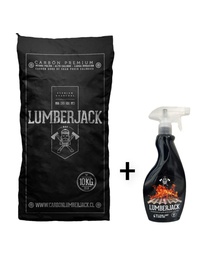 [PRCADEPR] PROMO Carbon Lumberjack 10kg + Desengrasante profesional parrillas 500ml